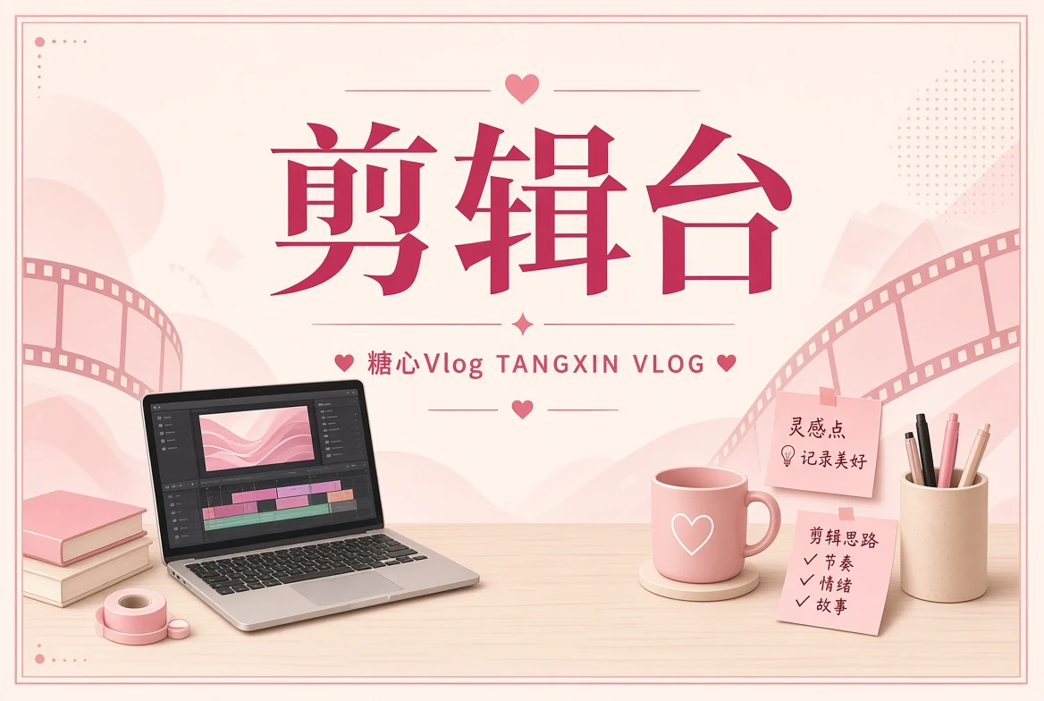 糖心Vlog剪台工作区